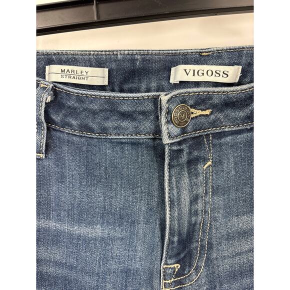 Vigoss Marley Straight Leg Jeans Sz 14 - Picture 5 of 9
